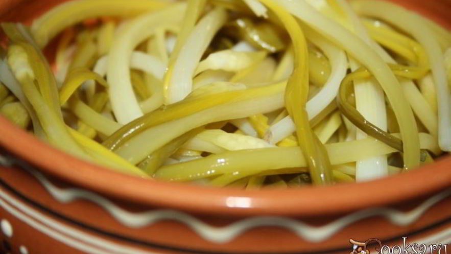 Рецепт маринованной черемши