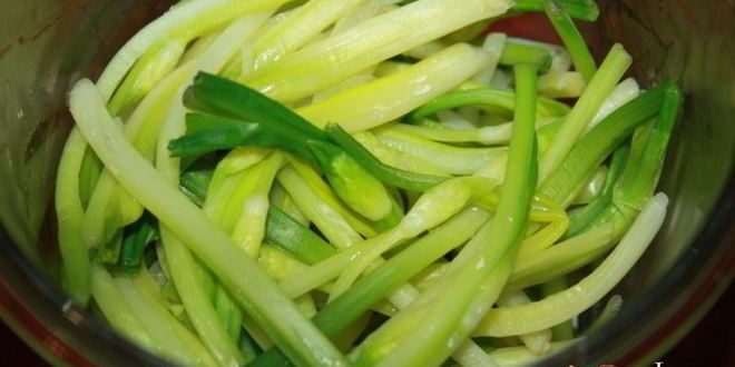 Рецепт маринованной черемши