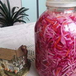Рецепт Маринованной капусты с чесноком