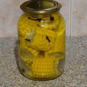 Рецепт Маринованной кукурузы в початках