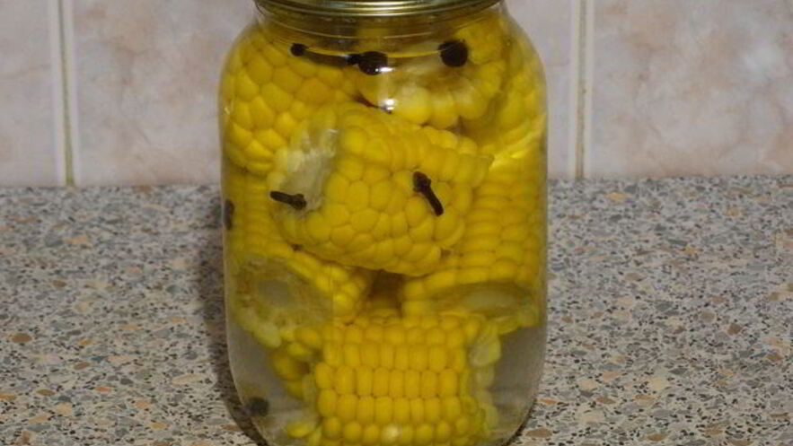 Рецепт маринованной кукурузы в початках