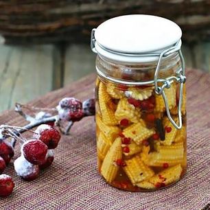 Рецепт Маринованной мини кукуруза на зиму