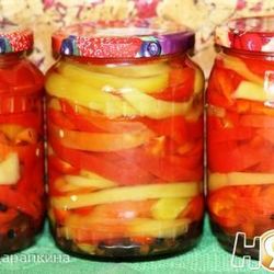Рецепт Маринованной соломки из болгарского перца