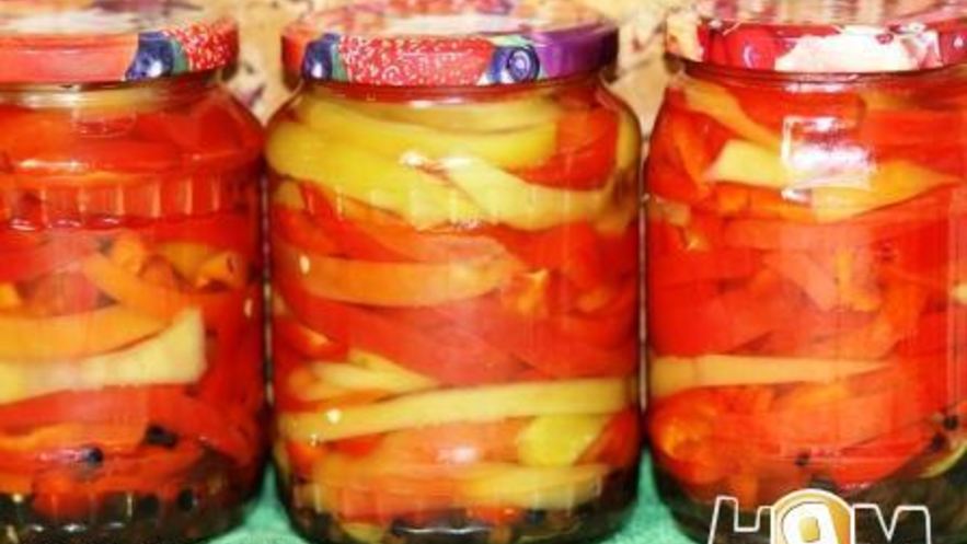 Рецепт маринованной соломки из болгарского перца
