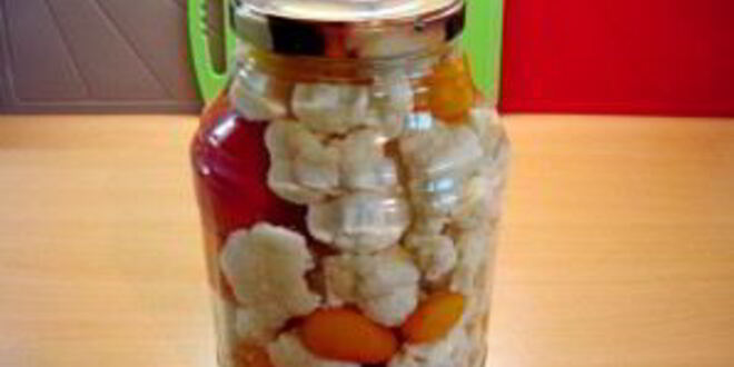 Рецепт маринованной цветной капусты на зиму в банках