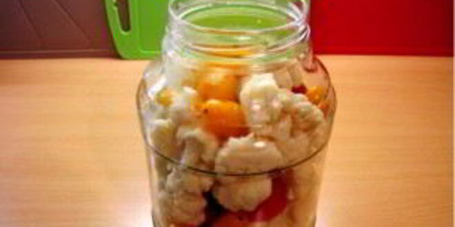 Рецепт маринованной цветной капусты на зиму в банках