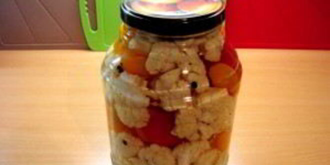 Рецепт маринованной цветной капусты на зиму в банках