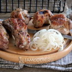 Рецепт Маринованного лука к шашлыку