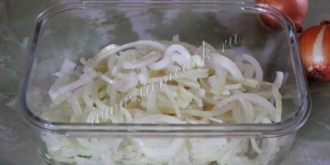 Рецепт маринованного лука к шашлыку