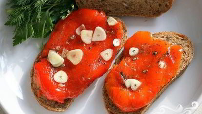 Рецепт Маринованного печеного перца