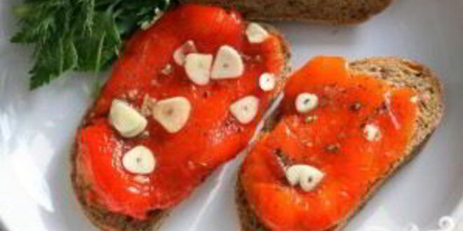 Рецепт маринованного печеного перца
