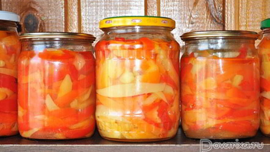 Рецепт маринованного сладкого перца на зиму