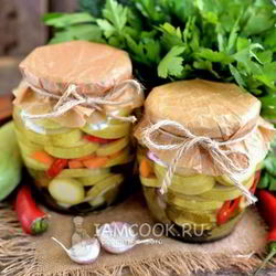 Рецепт Маринованных кабачков Пальчики оближешь на зиму