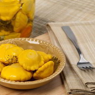 Рецепт Маринованных патиссонов