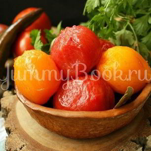 Рецепт Маринованных помидоров без кожуры
