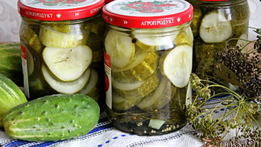 Рецепт маринованных резанных огурцов на зиму