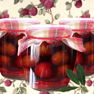 Рецепт Маринованных слив на зиму Пикантные