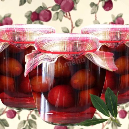 Рецепт Маринованных слив на зиму Пикантные