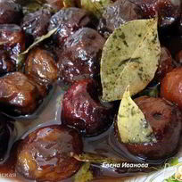 Рецепт Маринованных слив