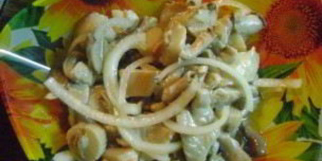 Рецепт маринованных вешенок с лимоном