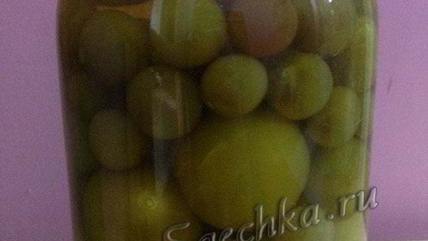 Рецепт маринованных зеленых помидоров