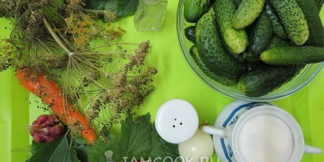 Рецепт огурцов, маринованных по-польски