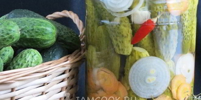 Рецепт огурцов, маринованных по-польски