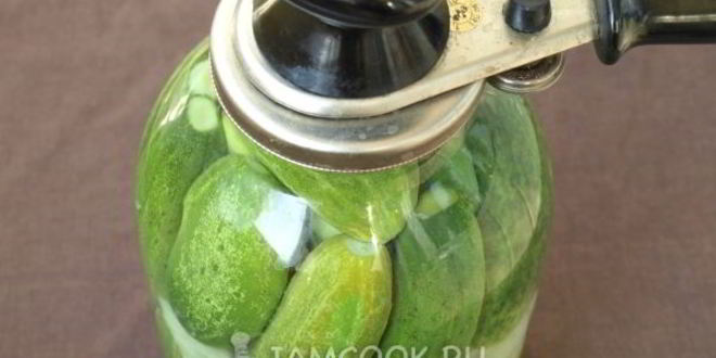 Рецепт огурцов, маринованных с капустой