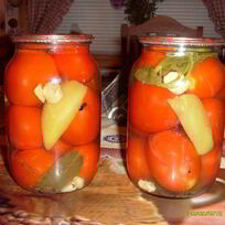 Помидоры, маринованные насухую