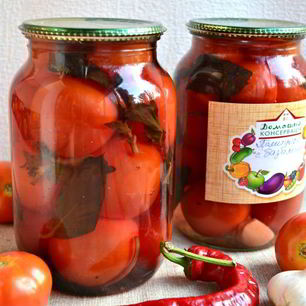 Рецепт Помидоров маринованных с базиликом и яблочным уксусом