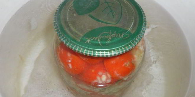 Рецепт помидоров маринованных с хреном на зиму