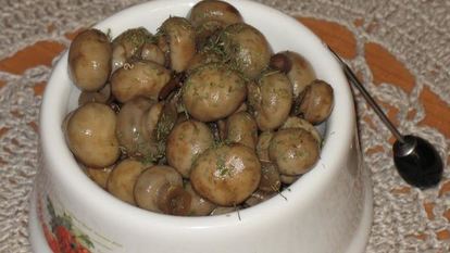 Рецепт Шампиньонов маринованных