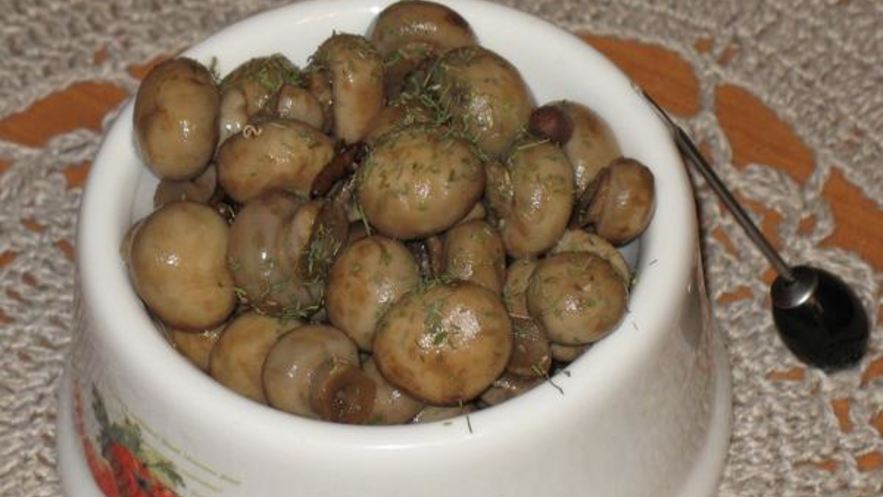 Рецепт шампиньонов маринованных