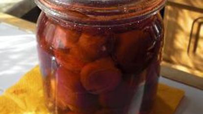 Рецепт Слив маринованных в красном вине
