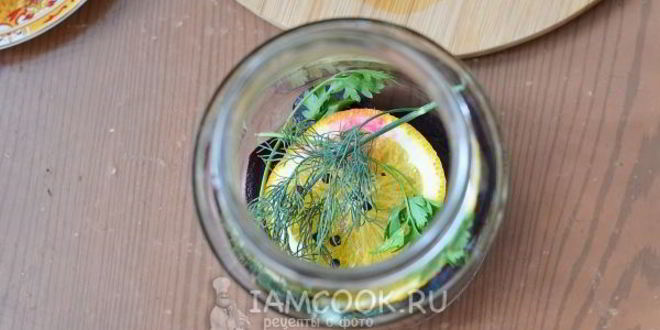 Рецепт свеклы, маринованной с апельсином