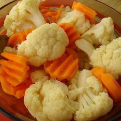 Рецепт Цветной капусты маринованной по-домашнему