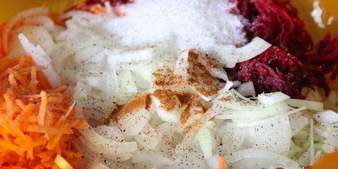 Рецепт закусочной маринованной капусты за 2 часа