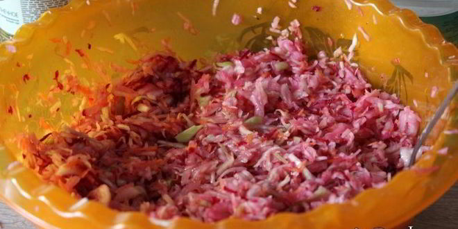 Рецепт закусочной маринованной капусты за 2 часа