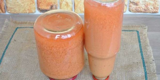 Рецепт морковна-яблочного сок на зиму