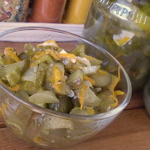 Рецепт Огурчиков с морковью на зиму