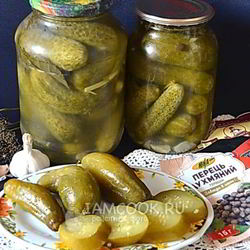 Рецепт Огурцов на зиму Проще простого