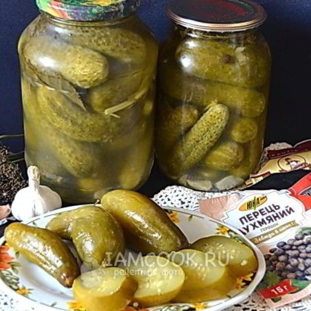 Рецепт Огурцов на зиму Проще простого