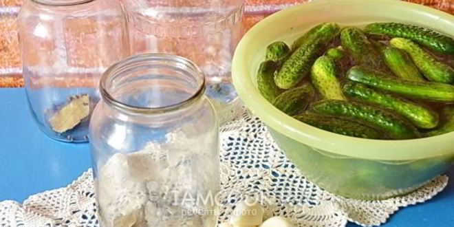 Рецепт огурцов на зиму проще простого