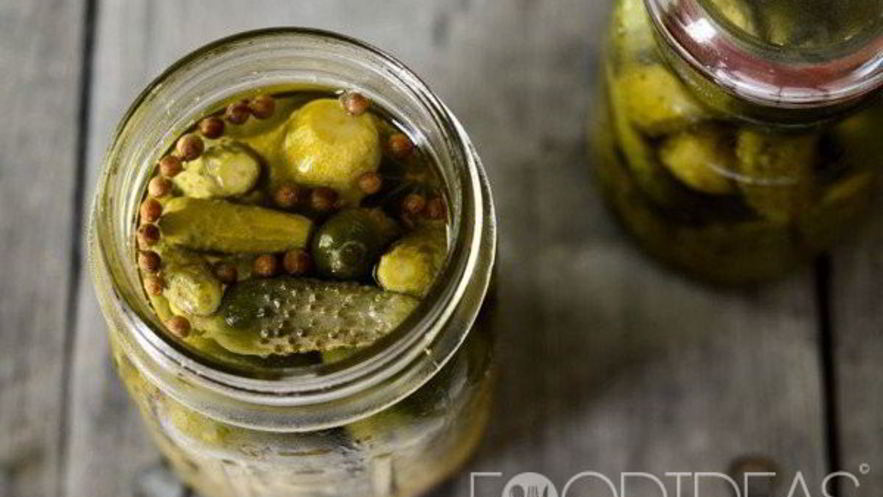 Рецепт огурцов на зиму с лимонной кислотой