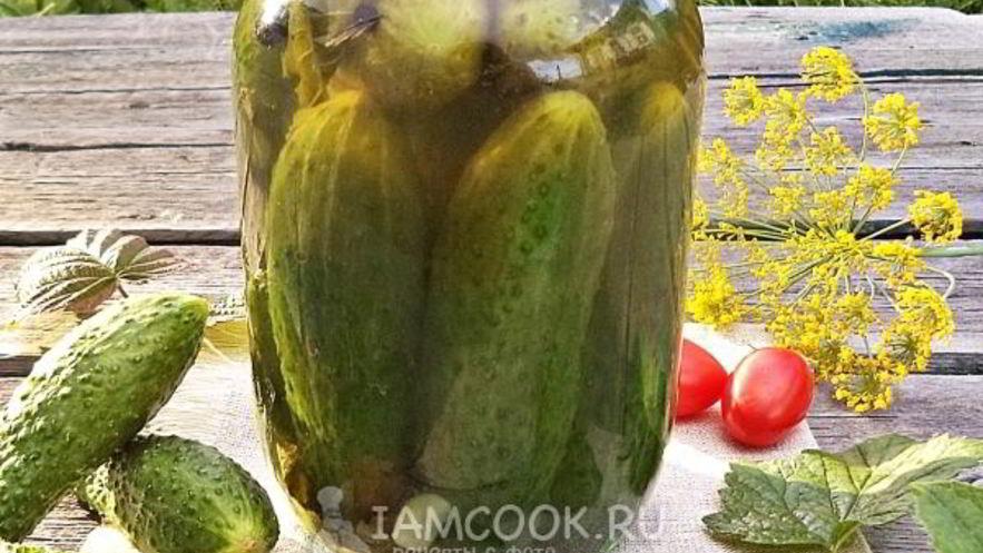 Рецепт огурцов под капроновой крышкой на зиму