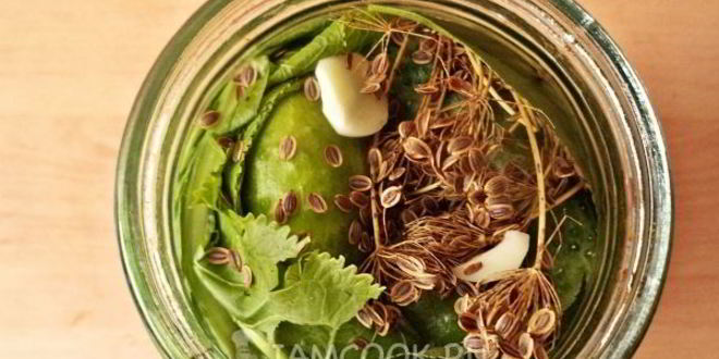 Рецепт огурцов под капроновой крышкой на зиму