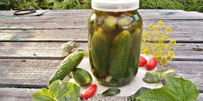 Рецепт огурцов под капроновой крышкой на зиму