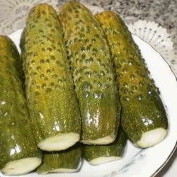 Рецепт Огурцов с горчицей на зиму