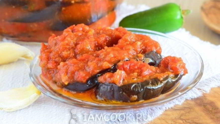 Рецепт острых баклажанов на зиму без стерилизации