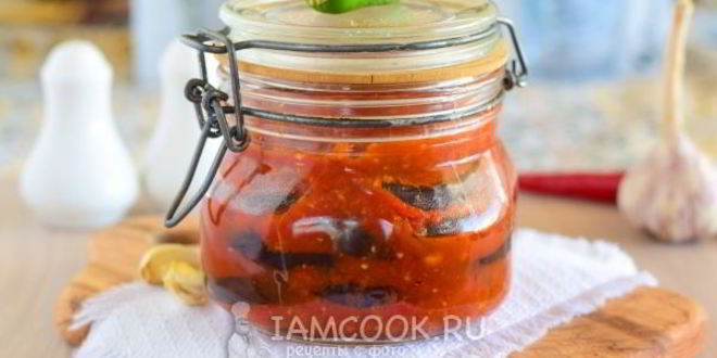 Рецепт острых баклажанов на зиму без стерилизации